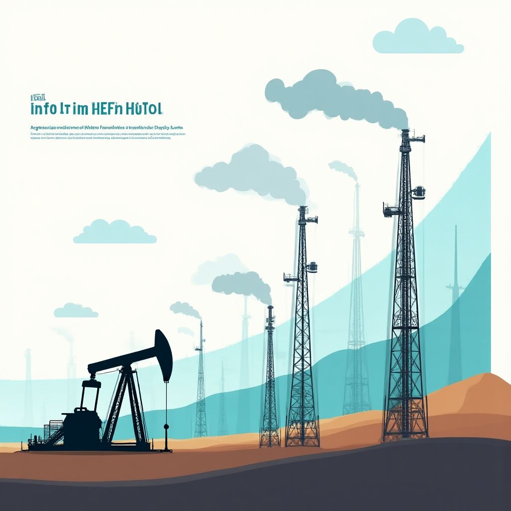 Gráfico de producción petrolera en Argentina